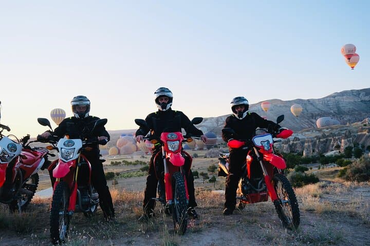 Ride Beneath Balloons: Cappadocia Enduro Motorcycle Tours in Göreme photo 3