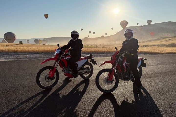 Ride Beneath Balloons: Cappadocia Enduro Motorcycle Tours in Göreme photo 5