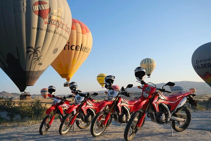Ride Beneath Balloons: Cappadocia Enduro Motorcycle Tours in Göreme photo 6