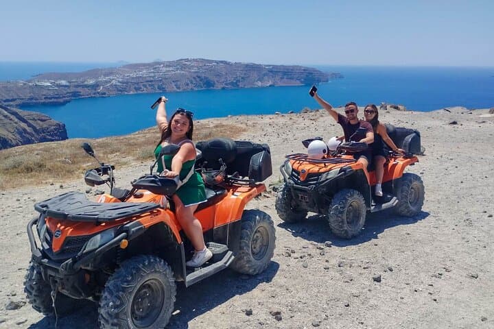 Unleashing Adventure: Santorini ATV Quad Tour with Local Flavors photo 1