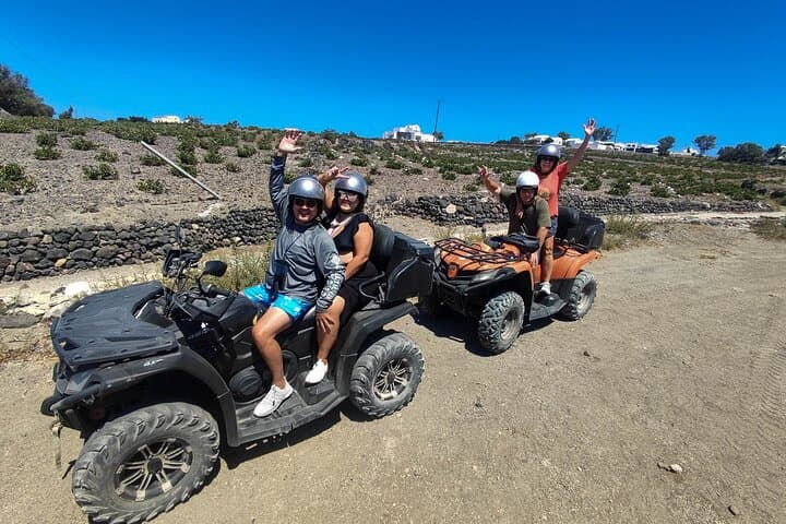 Unleashing Adventure: Santorini ATV Quad Tour with Local Flavors photo 2