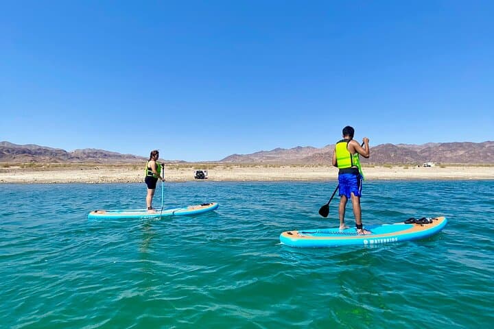 Lake Mead Stand-Up Paddleboarding Lesson at Boulder Beach — Learn SUP + Free Hour photo 4