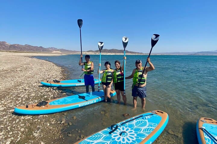 Lake Mead Stand-Up Paddleboarding Lesson at Boulder Beach — Learn SUP + Free Hour