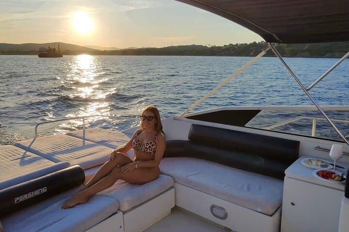 Saint-Tropez Private Sunset Yacht Charter in Baie de Canoubiers photo 2