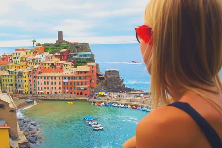 Full-Day Cinque Terre from Milan: Riomaggiore, Manarola & Monterosso Highlights