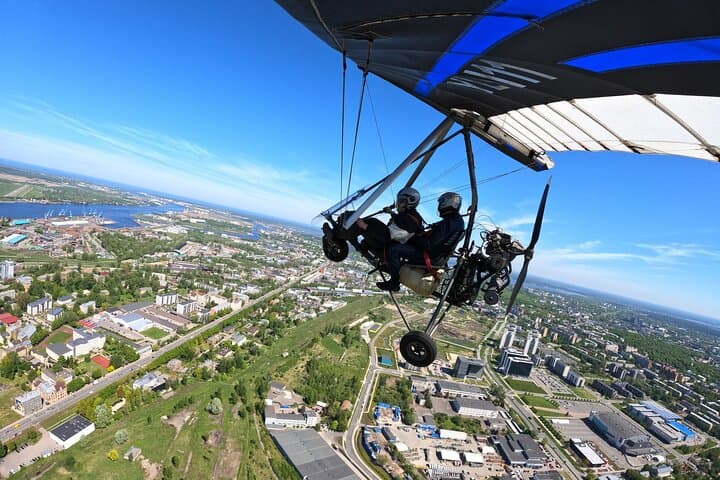 Hang-Gliding Over Riga: Tandem Flight Above Old Town & the Daugava