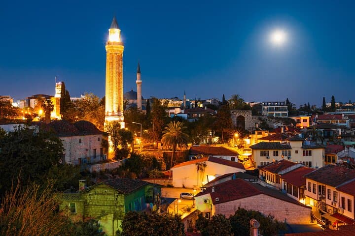 Antalya Night Lights: Private Evening Tour to Kaleiçi, Old Harbour & City Panorama photo 2