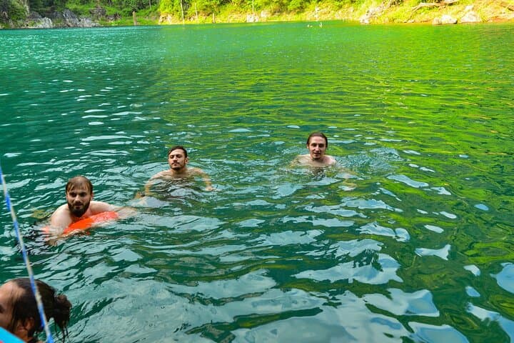 Cheow Lan Lake & Diamond Cave Day Trip from Khao Sok: Boat, Caves & Floating Rafthouse photo 2