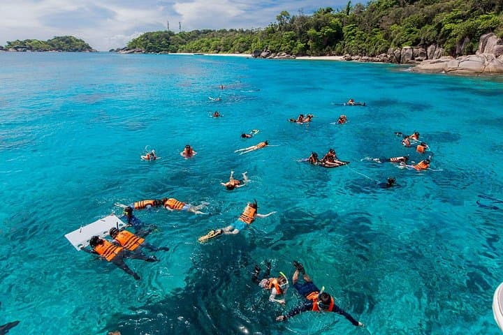 Full-Day Similan Islands Snorkeling from Phuket — Sailboat Rock, Turtles & Coral Gardens