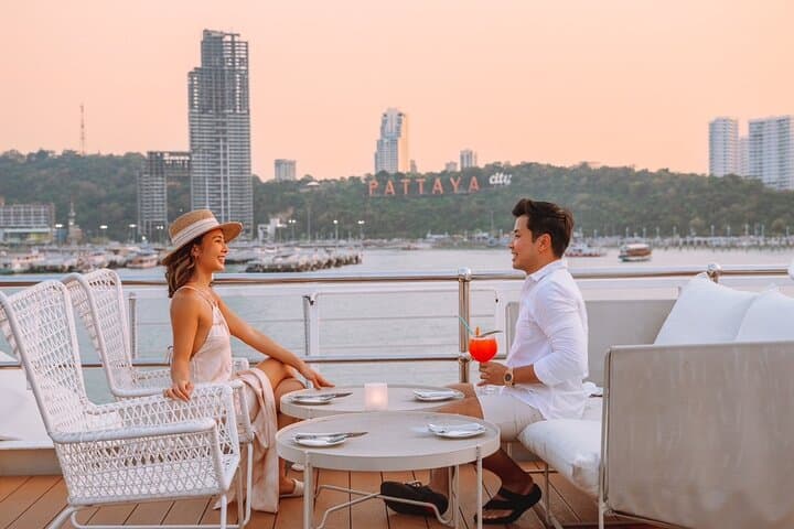 Pattaya Ocean Sky Dinner Cruise — Sunset Cabaret, Fresh Seafood & Night Views photo 4