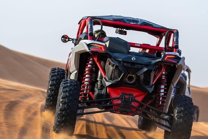 Dubai Desert UTV Adventure with Camel Ride — Self-Drive Can-Am Dune Safari photo 5
