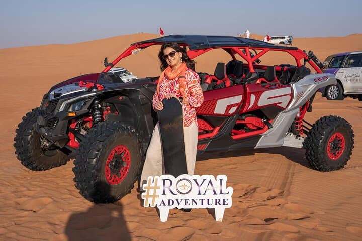 Dubai Desert UTV Adventure with Camel Ride — Self-Drive Can-Am Dune Safari photo 6