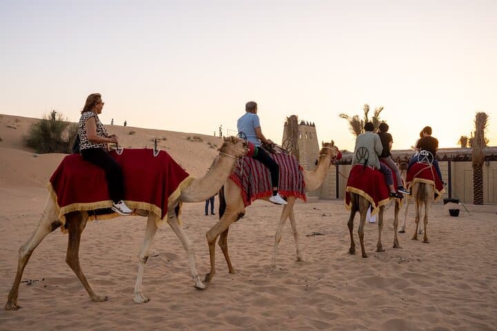 Dubai Morning Desert Safari: Dune Bashing, Camel Ride & Sandboarding photo 4