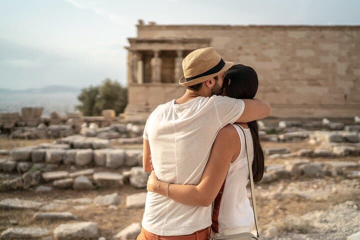 Private Athens Photoshoot in Anafiotika with Acropolis Views photo 4