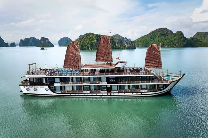 Lan Ha Bay Luxury Cruise: 2-Day Amanda 5-Star Journey from Hanoi photo 1