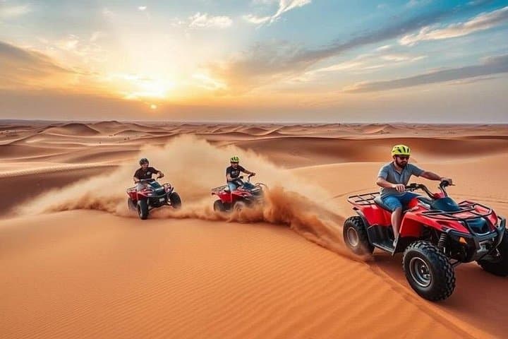 Dubai Red Dunes Sunrise Safari: Camel Ride, Sandboarding & Falcon Encounter