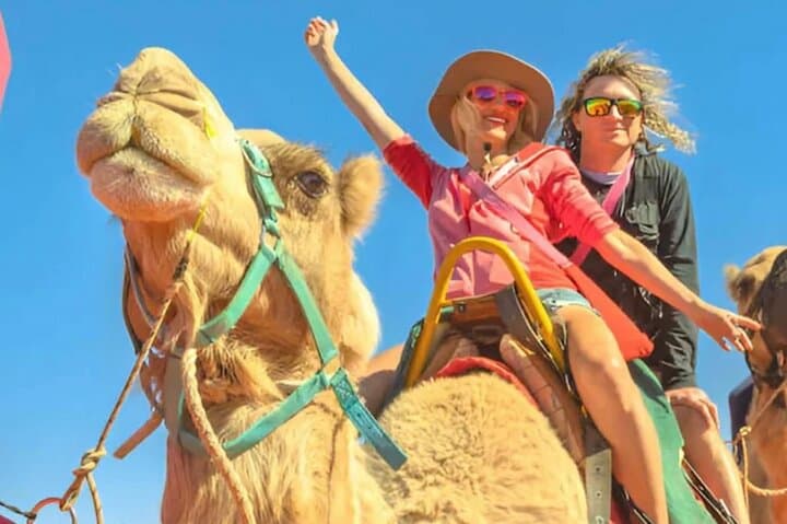 Agadir Sunset Camel Ride: Eucalyptus Trails & Wadi Souss Views