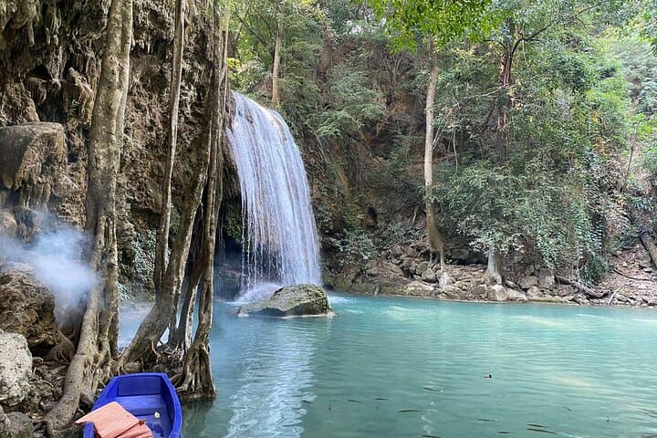 Kanchanaburi: Erawan Falls and the Death Railway — Day Tour from Bangkok photo 2