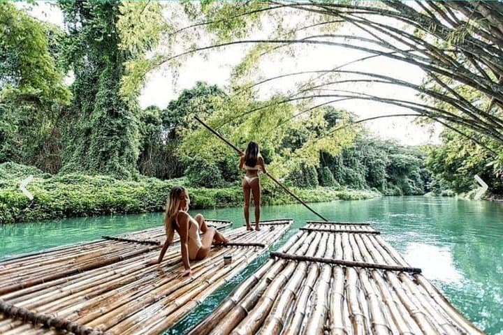 Martha Brae Bamboo Rafting: Serene River Raft Tour Near Montego Bay, Jamaica photo 2