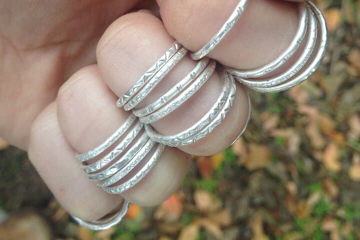 Santa Fe Jewelry Workshop: Make Silver Stacking Rings on Canyon Road