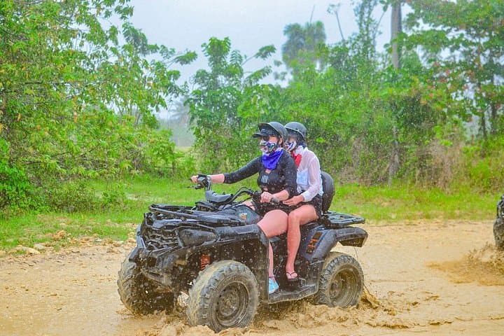 Private Punta Cana ATV Tour Adventure — Off‑Road Buggies, Macao Beach & Cenote Swim photo 2