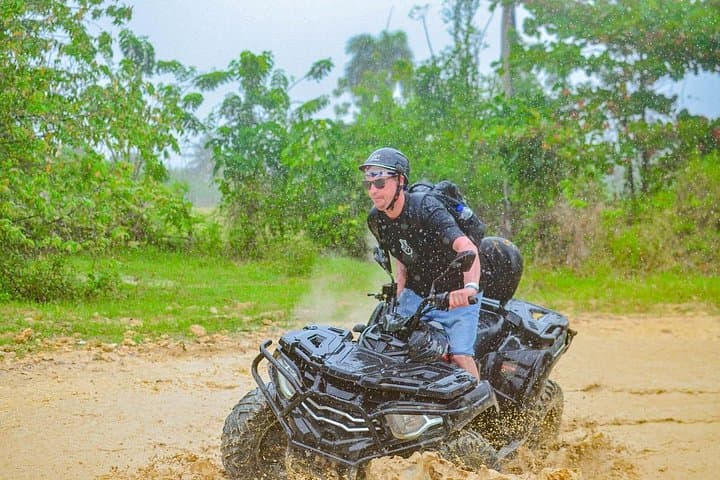 Private Punta Cana ATV Tour Adventure — Off‑Road Buggies, Macao Beach & Cenote Swim photo 3