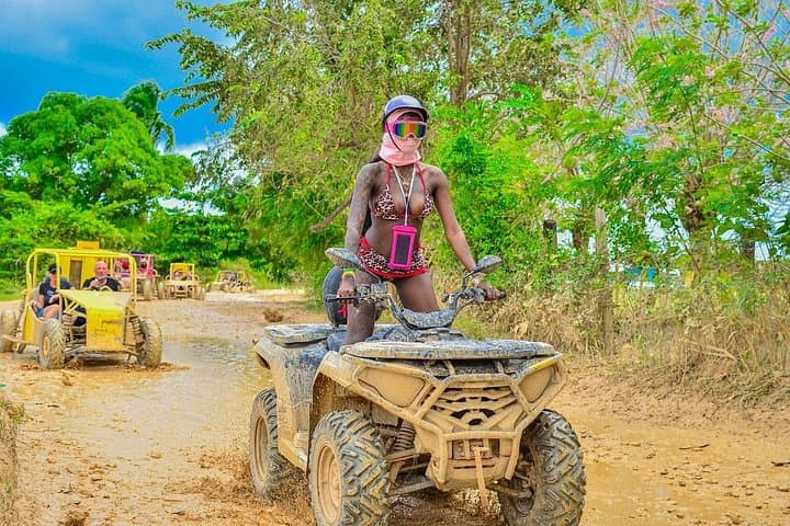 Private Punta Cana ATV Tour Adventure — Off‑Road Buggies, Macao Beach & Cenote Swim photo 5