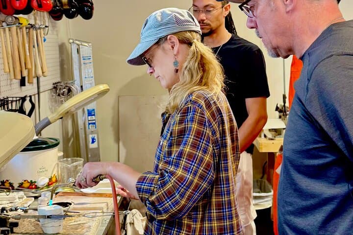 Make Silver Jewelry in Santa Fe: Cuttlebone Casting Workshop on Canyon Road photo 6