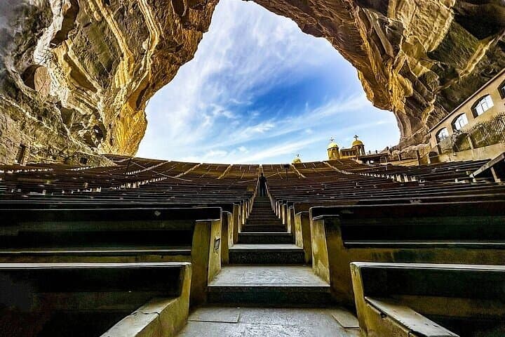 Cairo Cave Church & Garbage City Private Tour — St. Simon Monastery Experience