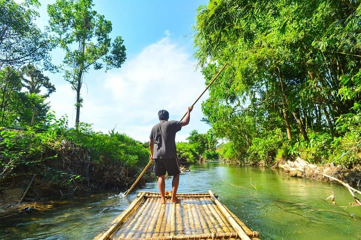 Khao Lak Bamboo Rafting & Sea Turtle Conservation Center: Half-Day Jungle River and Waterfall Eco-Trip photo 1