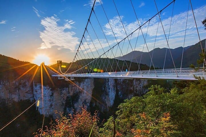 Full-Day Zhangjiajie: Tianmen Mountain Glass Walkway and Evening in Furong Town photo 6