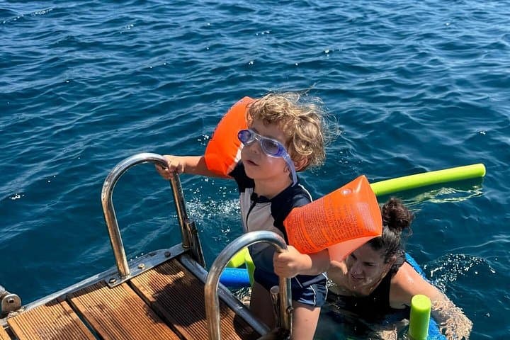 Sail the Corinth Canal: Glass-Bottom Saronic Gulf Cruise, Swim & Buffet photo 3