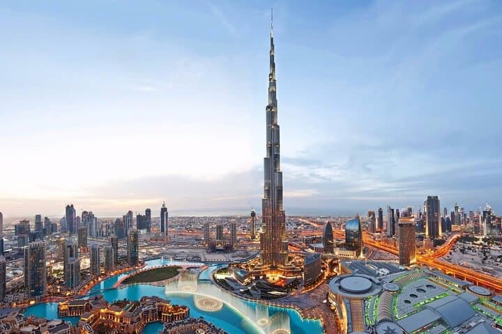 Dubai City Tour & Burj Khalifa At The Top — Creek Abra, Jumeirah & Palm Views