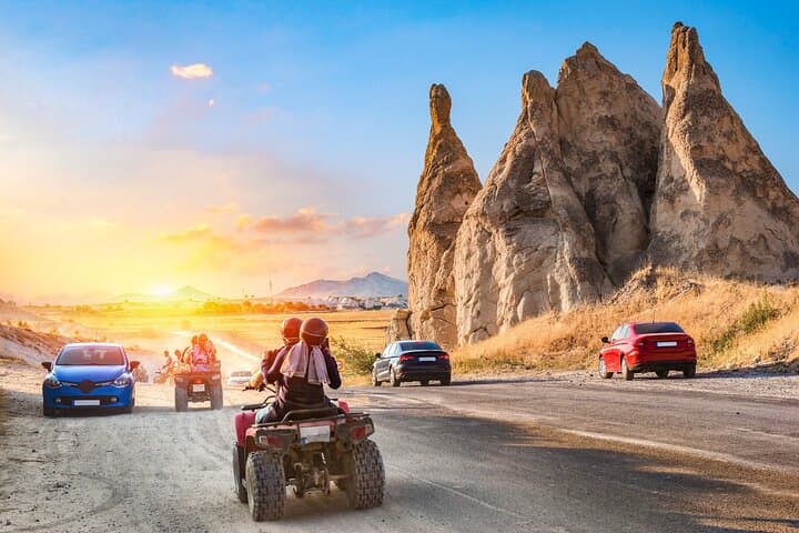Sunset ATV Tour Through Cappadocia's Fairy Chimneys photo 2
