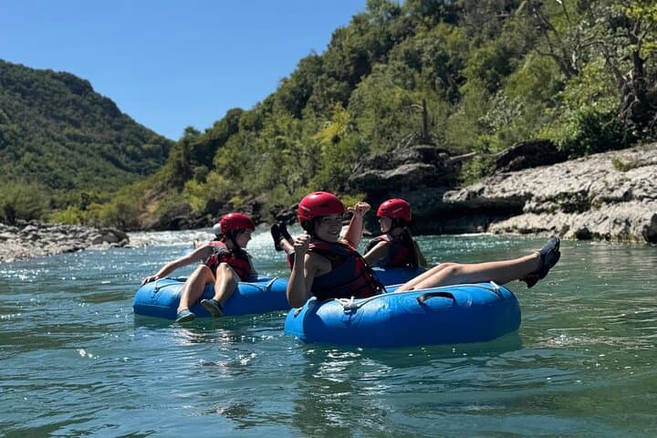 Self-Guided Tubing on the Vjosa River from Përmet — Albania Float Trips photo 2