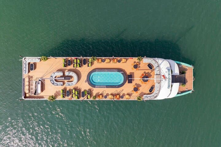 Halong Bay Day Cruise: Kayak, Cave Visit, Titov Island & Onboard Jacuzzi photo 3