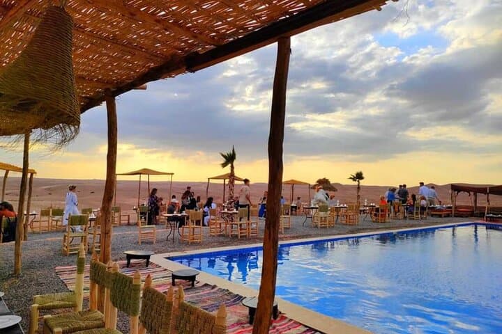 Agafay Desert Sunset Dinner from Marrakech — Berber Tea, Live Music & Stars photo 3