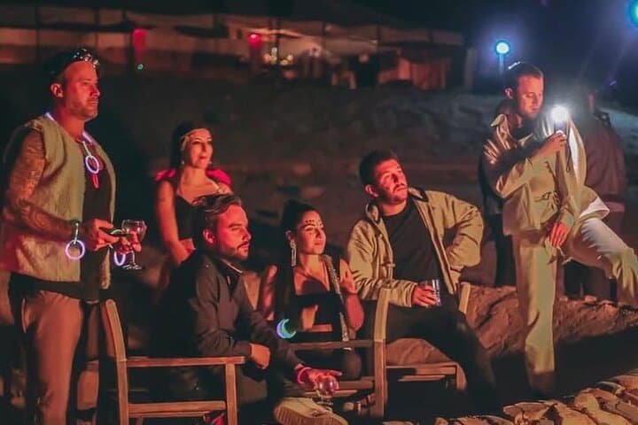 Agafay Desert Sunset Dinner from Marrakech — Berber Tea, Live Music & Stars