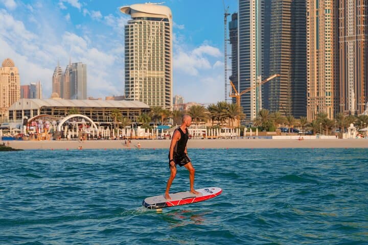 Fly Above the Sea: eFoil & Hydrofoil Surfboard Experience in Dubai photo 4