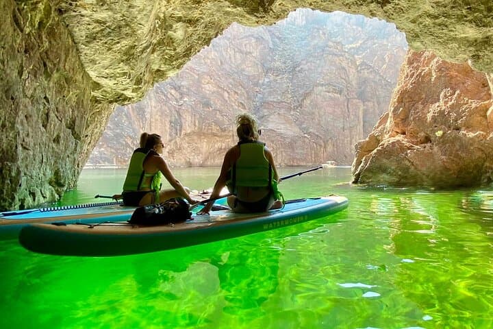 Explore Emerald Cave by Paddleboard: Private Tour from Willow Beach photo 2