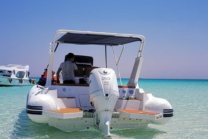 Private 4-Hour Speedboat in Hurghada — Snorkel, Dolphins & Island Beaches photo 4