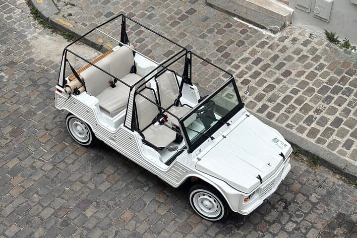 Retro Electric Cabriolet Tour of Paris — Local Guide & Custom Route