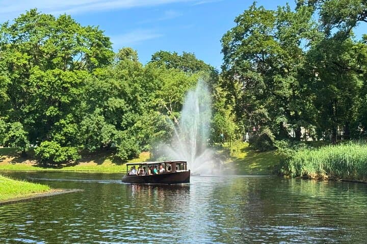 Riga Canal and Daugava Boat Tour: 50-Minute Sightseeing Cruise with Audio Guide photo 5