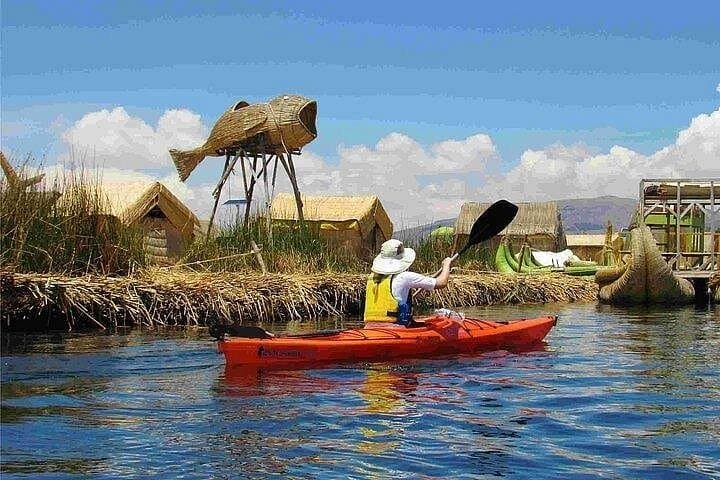 Kayak Adventure on Lake Titicaca — Paddle to the Uros Floating Islands from Puno photo 3