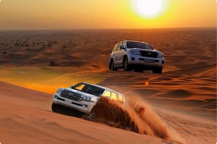 Dubai Red Dunes Desert Safari: Dune Bashing, Camel Rides & Sunset BBQ
