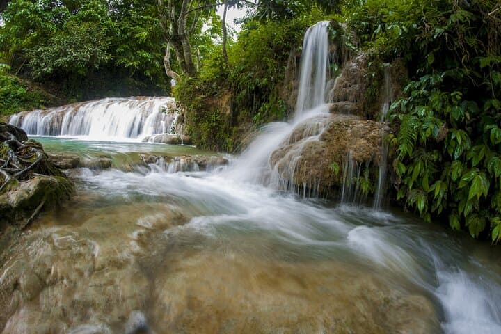 Pu Luong Full-Day Trek: Terraces, Thai Weaving & Hieu Waterfall Lunch photo 2