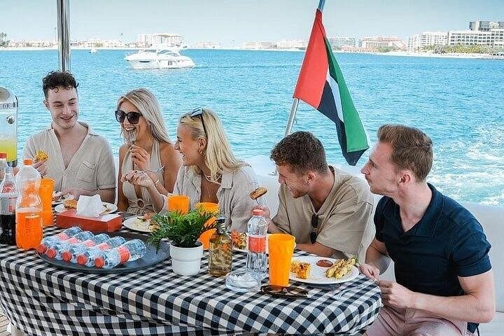 Dubai Marina Yacht Cruise: Skyline Views, Meals & Sunset Sail photo 1