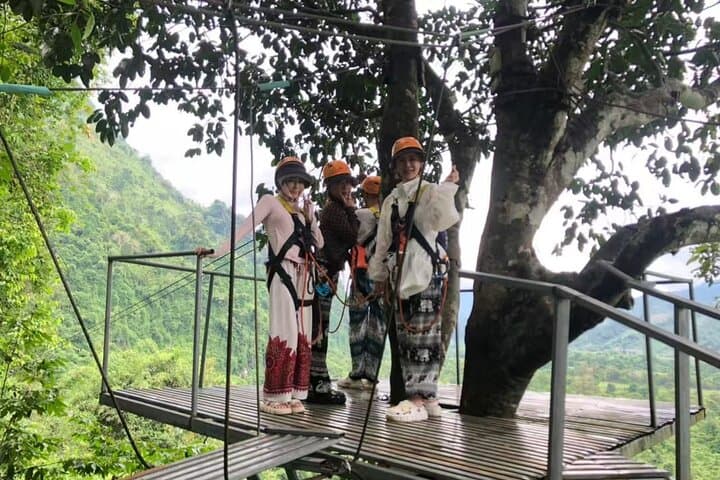 Vang Vieng Zipline, Kayaking & Blue Lagoon 1 — Full-Day River and Canopy Adventure photo 2
