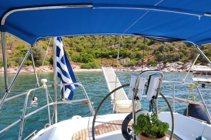 Full-Day Skiathos Sailing Cruise with BBQ, Snorkeling & Lalaria Visit photo 3