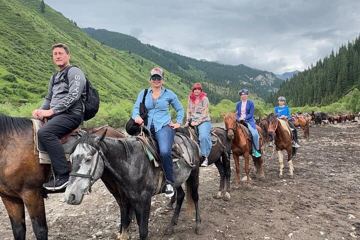 Horseback Riding and Cultural Experience Tour at Kolsai & Kaindy Lakes
